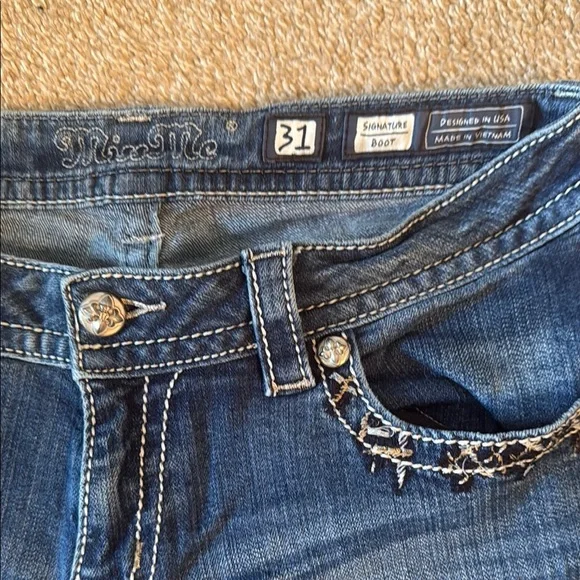 Women's Blue Jeans - Picture 2 of 10